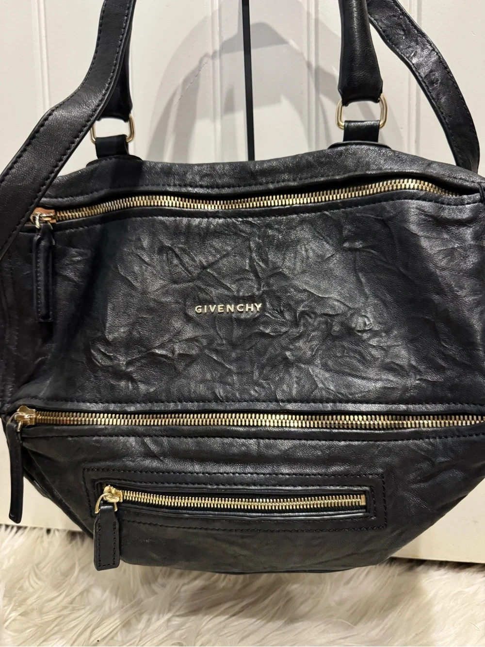 Givenchy distressed pandora bag large